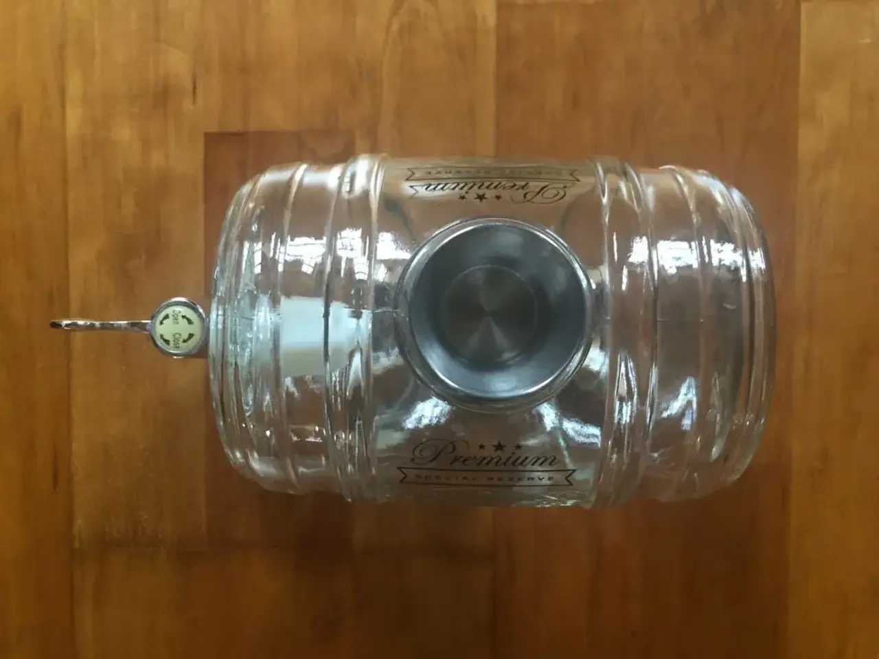 Billede 4 - KILNER glas tønde til spiritus