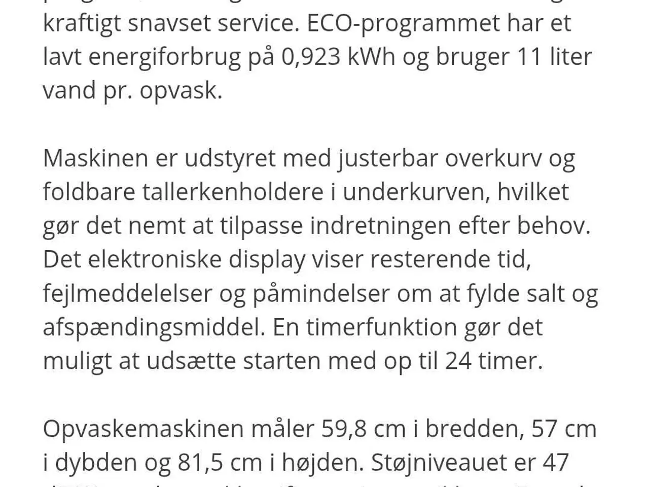Billede 2 - Opvaskemaskine 