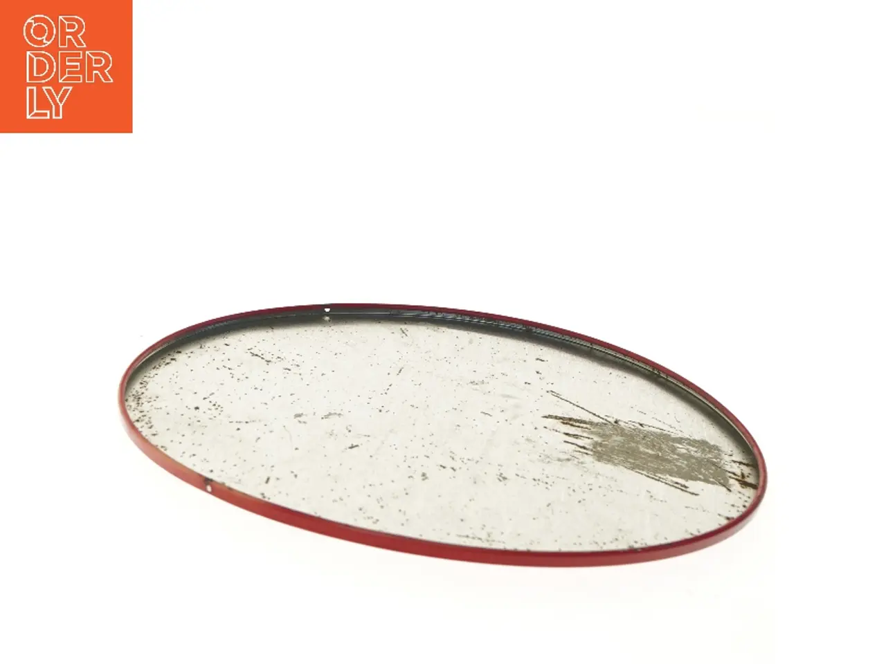 Billede 4 - Rødt rundt metalskilt med teksten "DO NOT ENTER" Ø30 cm (str. Ø 30 cm)