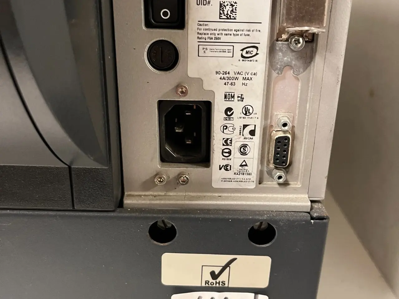 Billede 16 - Zebra Z4Mplus Z4M00-200E-5030 Thermal Label 203DPI