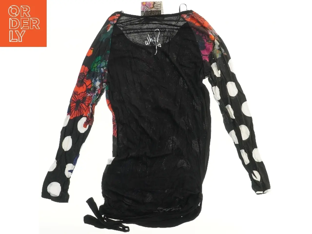 Billede 2 - Desigual Langærmet bluse med mønster (str. S)