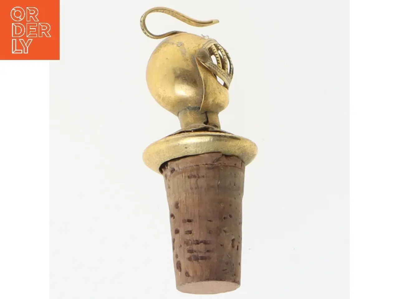 Billede 3 - Korkprop med hjelm design (str. 8 cm)