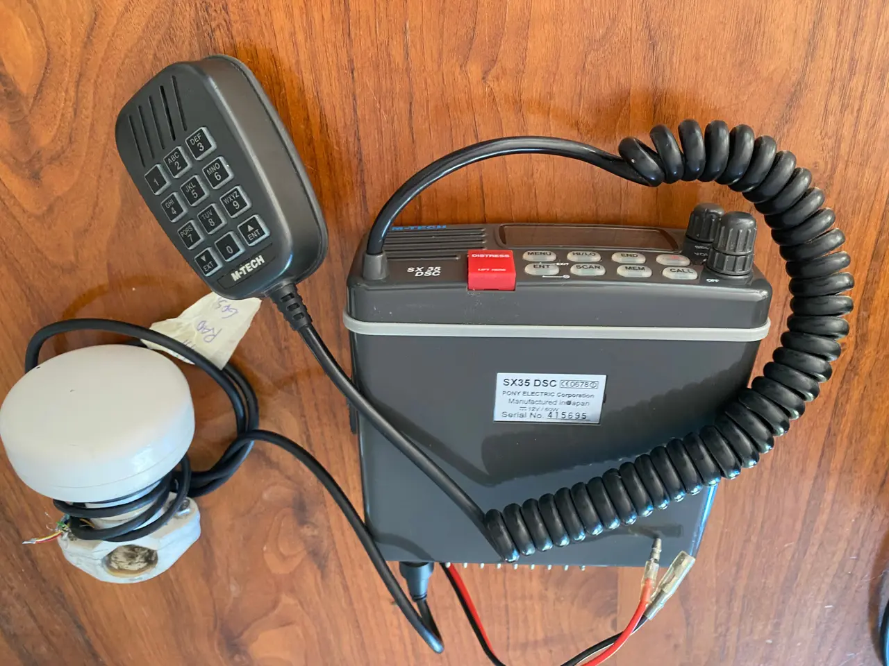 Billede 2 - VHF Radio med DSC M-Tec Sx35