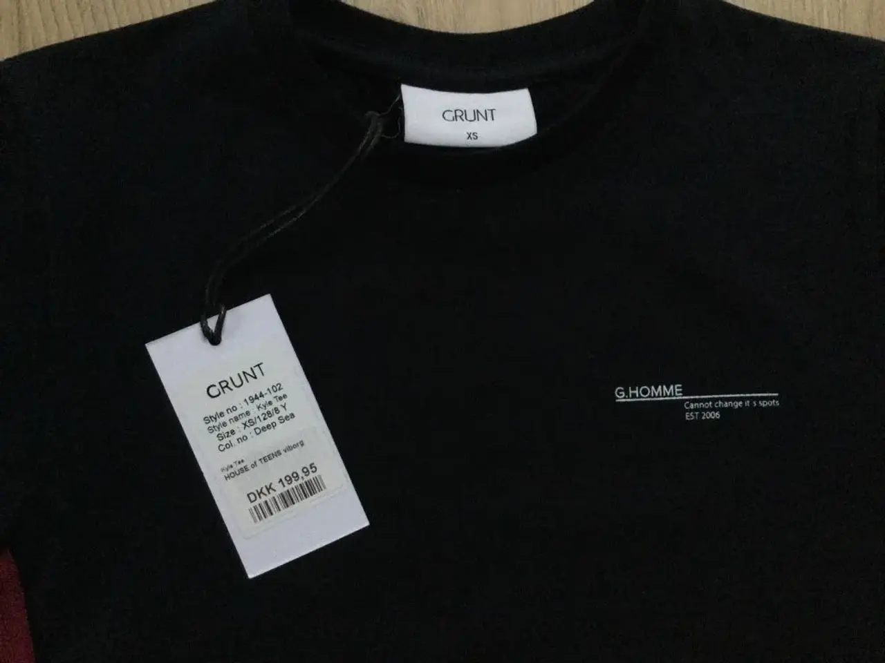 Billede 2 - T-shirt - Ny. GRUNT i str. 128 - 8 år