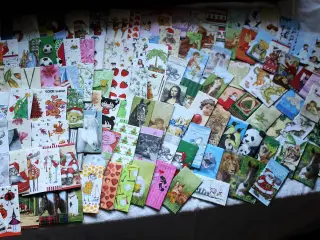 Samling med lommeletter