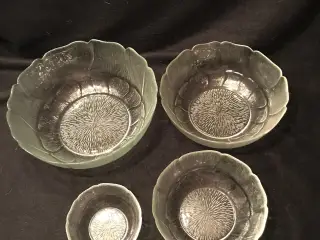 Fleur arcoroc glasting sælges