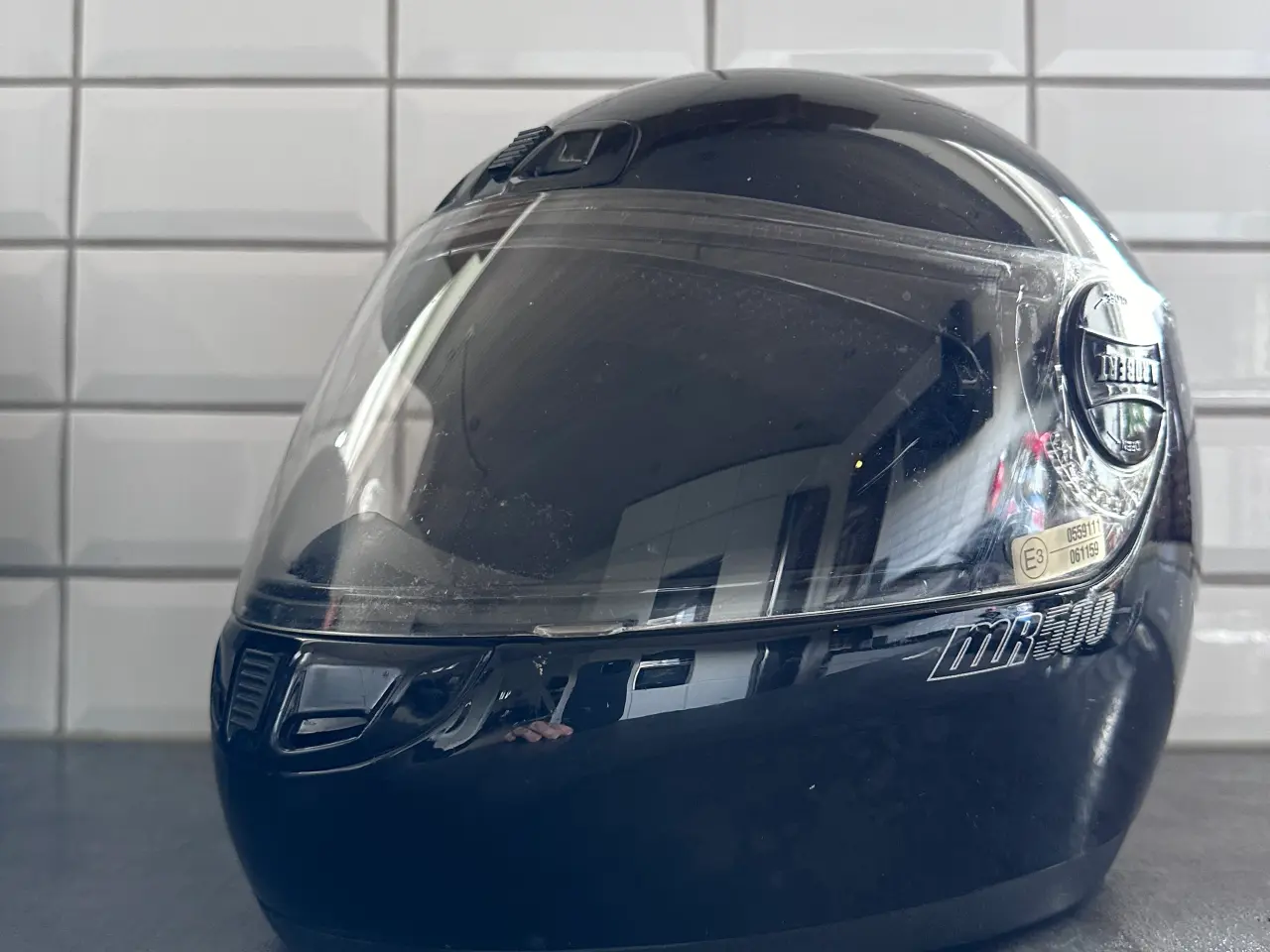 Billede 1 - Styrthjelm, sort fullface
