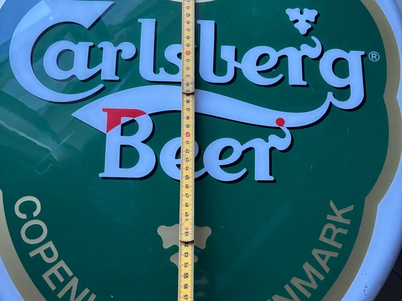 Billede 2 - Stort Carlsberg plastic skilt