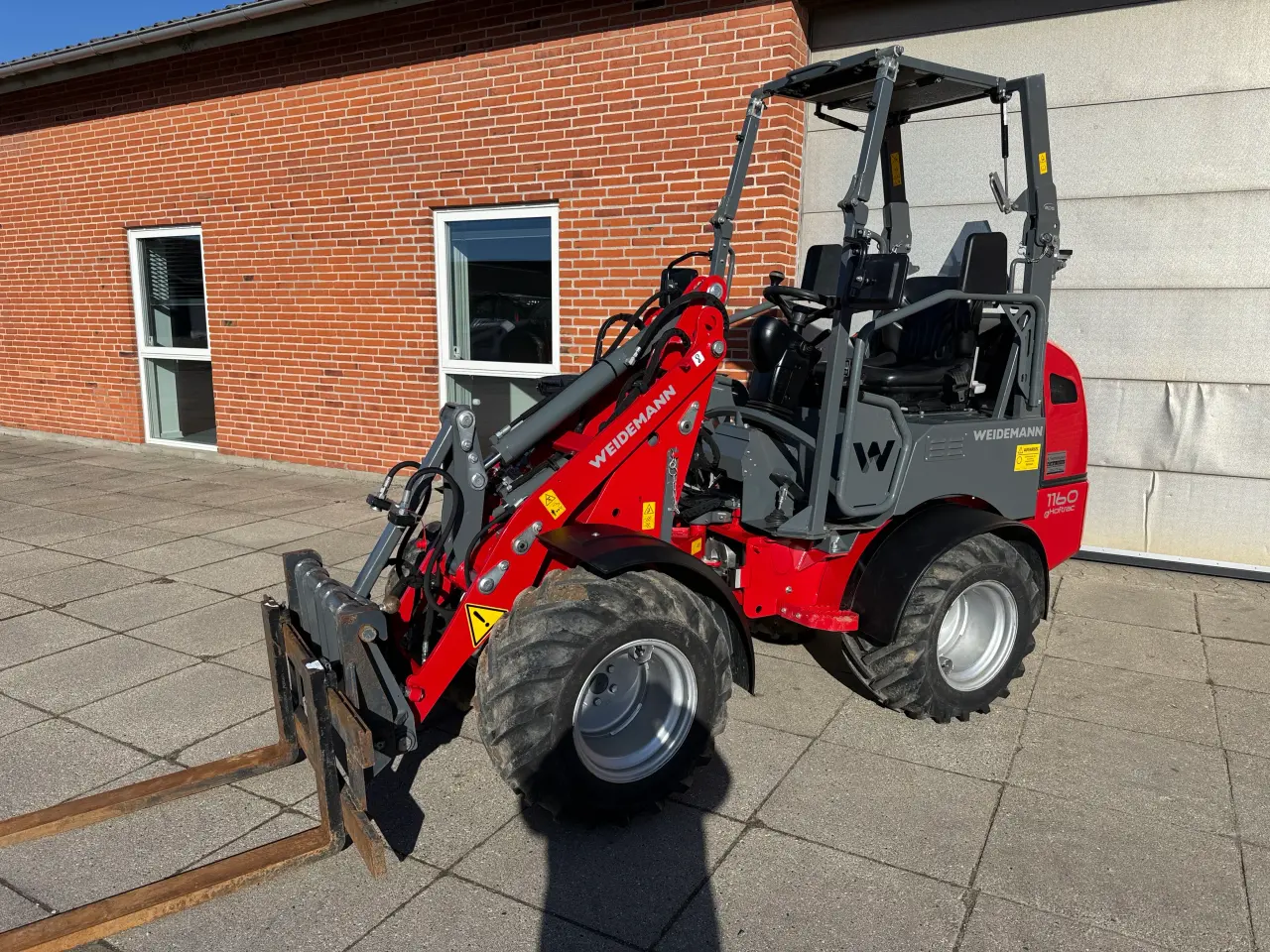 Billede 1 - Weidemann 1160 ehoftrack ( den store batteripakke)