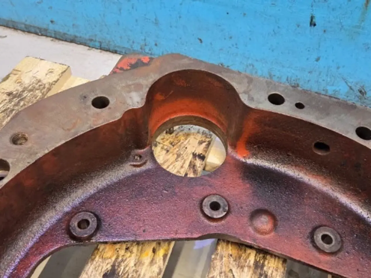 Billede 4 - Perkins 1006 Svinghjulhus 3784887M1