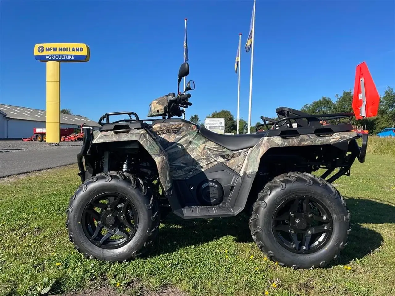 Billede 1 - Polaris Sportsman 570 EPS Hunter Edition traktor Alufælge, spil, for/bagkofanger håndtagsvarme