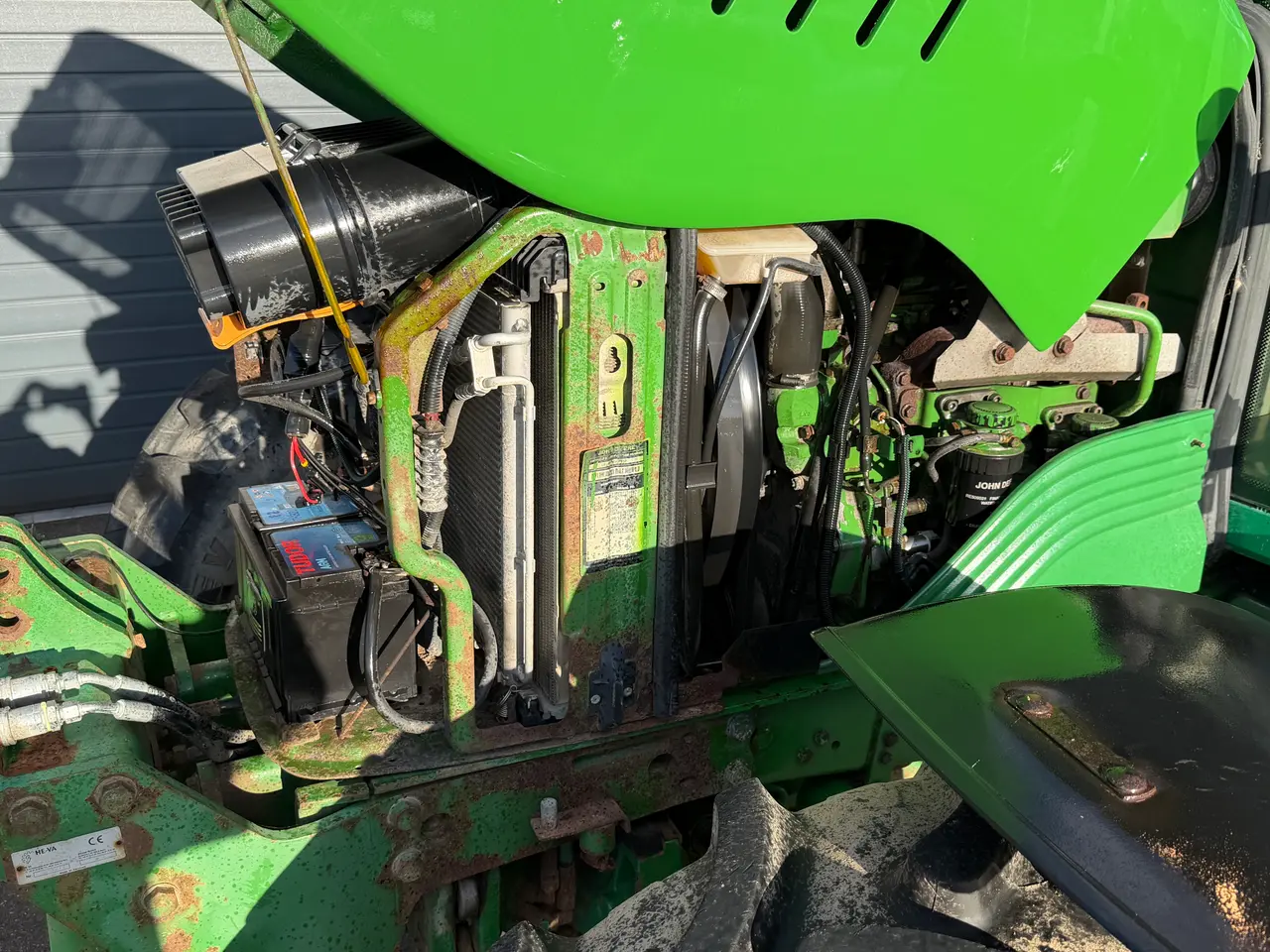 Billede 13 - John Deere 6420 med HE-VA fronthydraulik