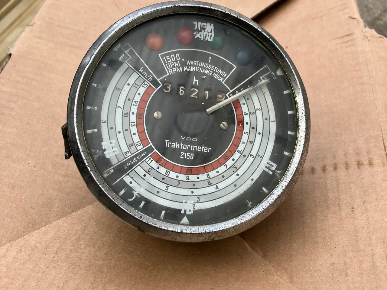 Billede 1 - Traktormeter Ur 