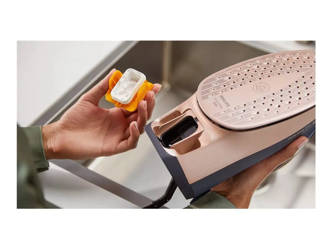Billede 15 - Dampstrygejern Philips Azur 8000 Series DST8050, 3.000 W, mørkeblå