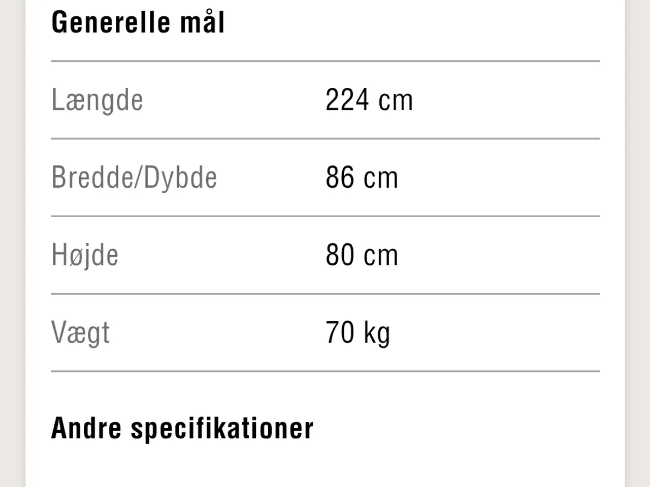 Billede 5 -  Lædersofa. DC 8900