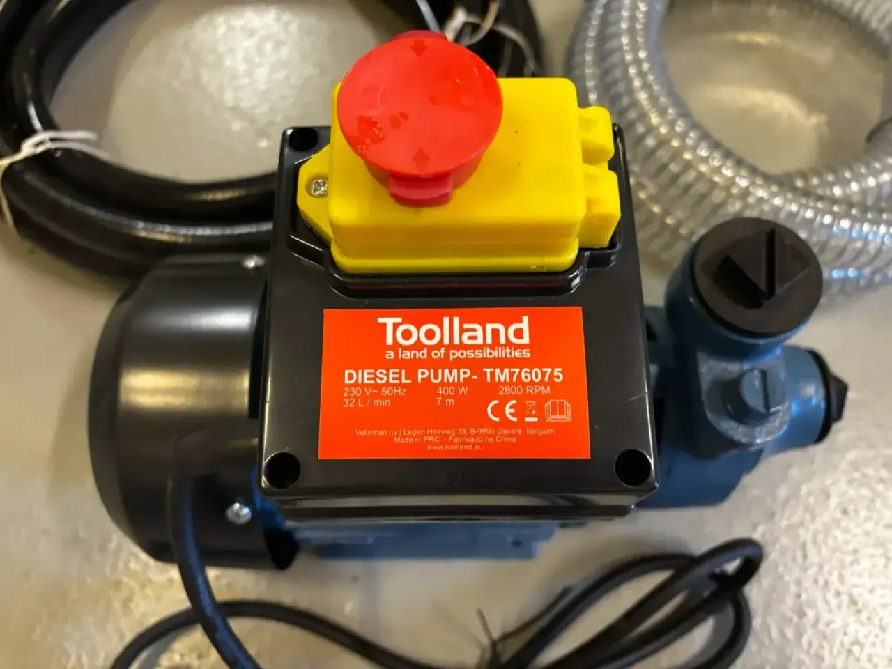Billede 2 - Toolland diesel pumpe