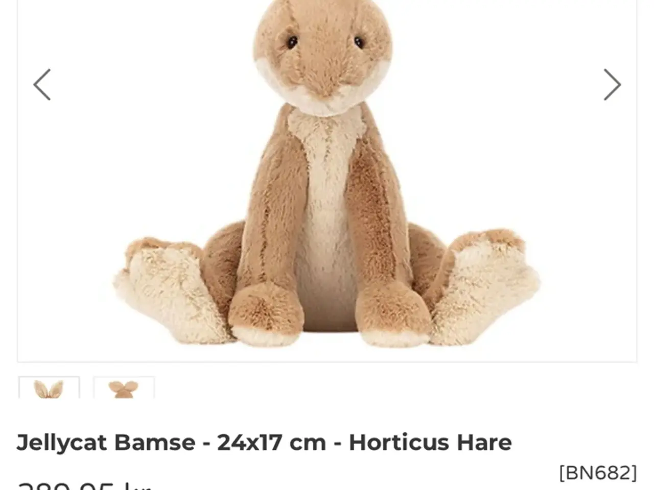 Billede 8 - Jellycat hare