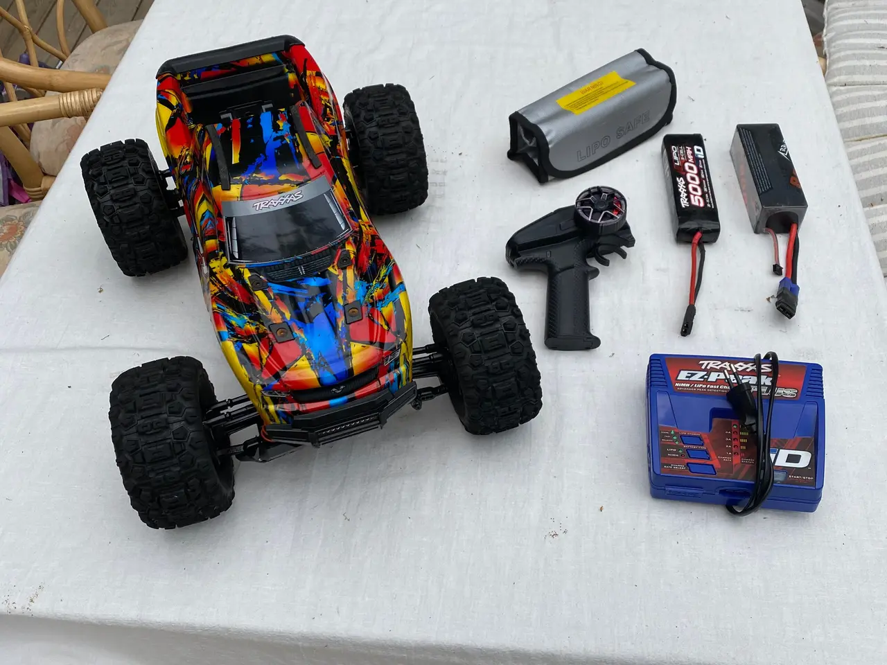 Billede 5 - Traxxas Hoss 4x4 VXL Ultimate Clipless 1/10