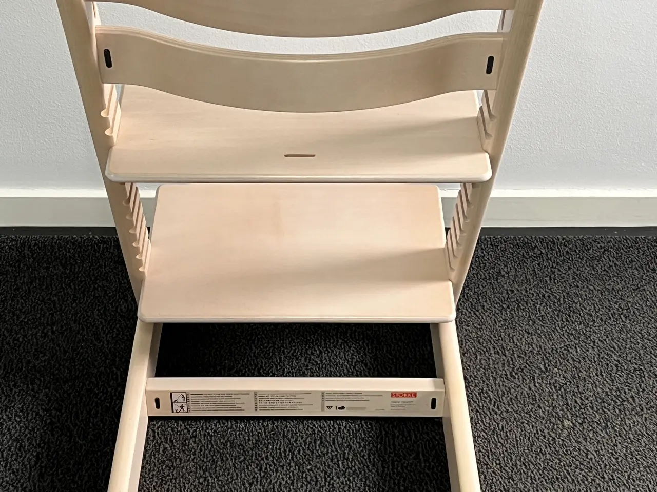 Billede 2 - Stokke Trip Trap stol Hvidpigmenteret