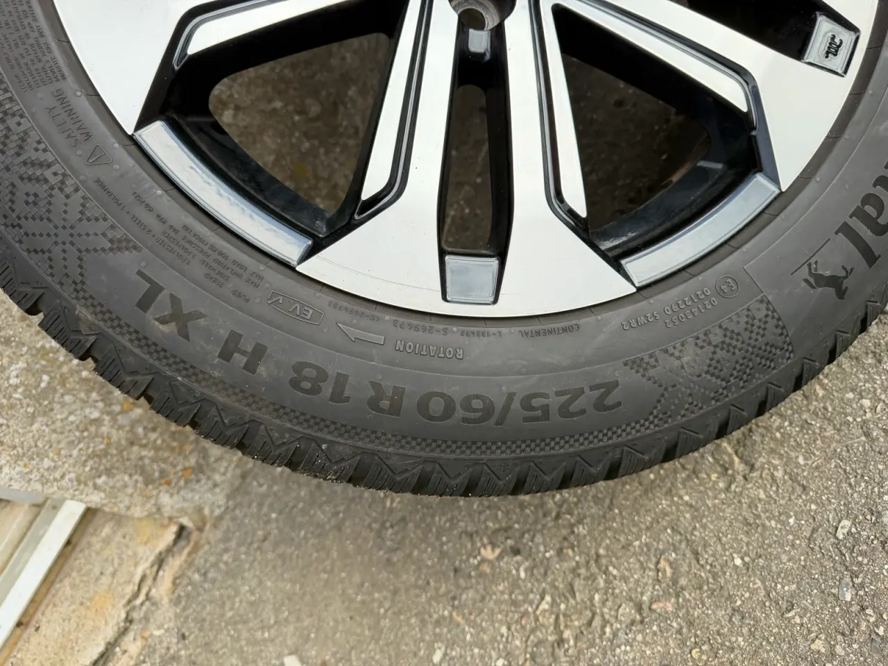 Billede 3 - Toyota rav4 original 18t fælge med vinterdæk