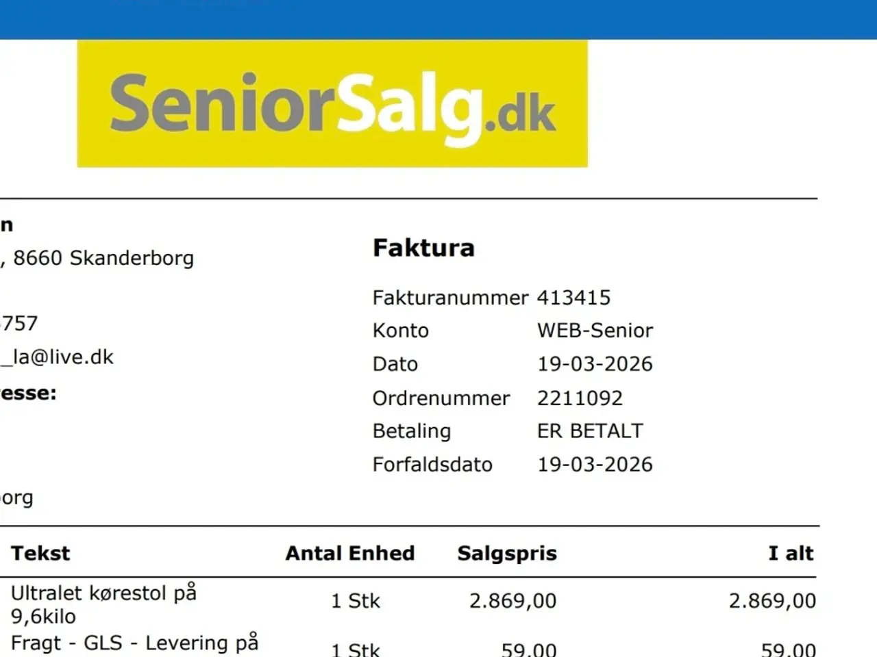 Billede 8 - Ultralet kørestol 9.6 kg og ergonomisk siddepude.