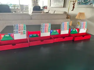 4 meldekasser til bridge
