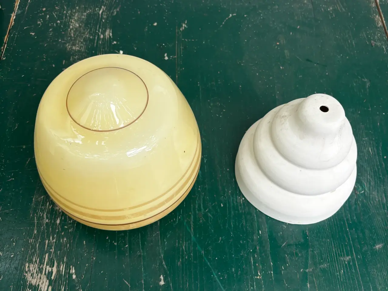 Billede 3 - Lampeskærme samling i glas og keramik
