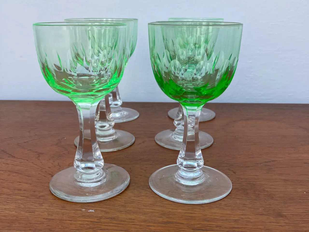 Billede 1 - Derby Holmegaard glas i Uranglas