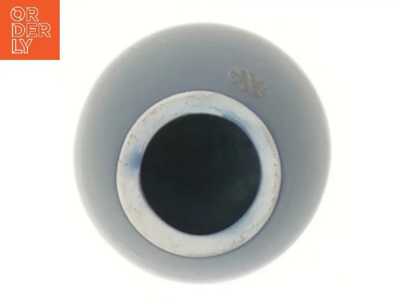 Billede 3 - Knap harpe glasur Lille blå vase (str. 6 cm)