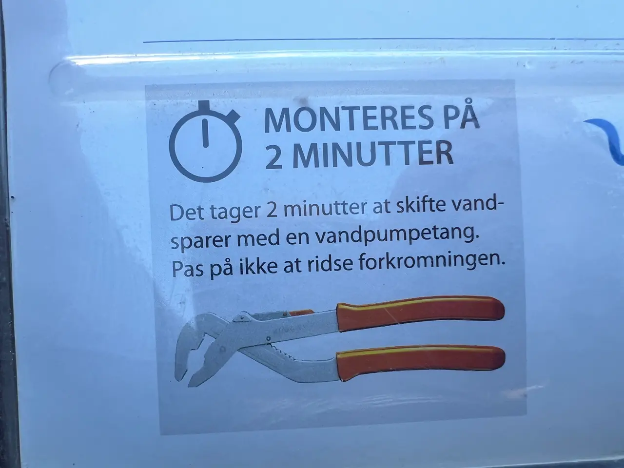 Billede 8 - Ny Geyser Vandbesparende Rundt Brusehoved