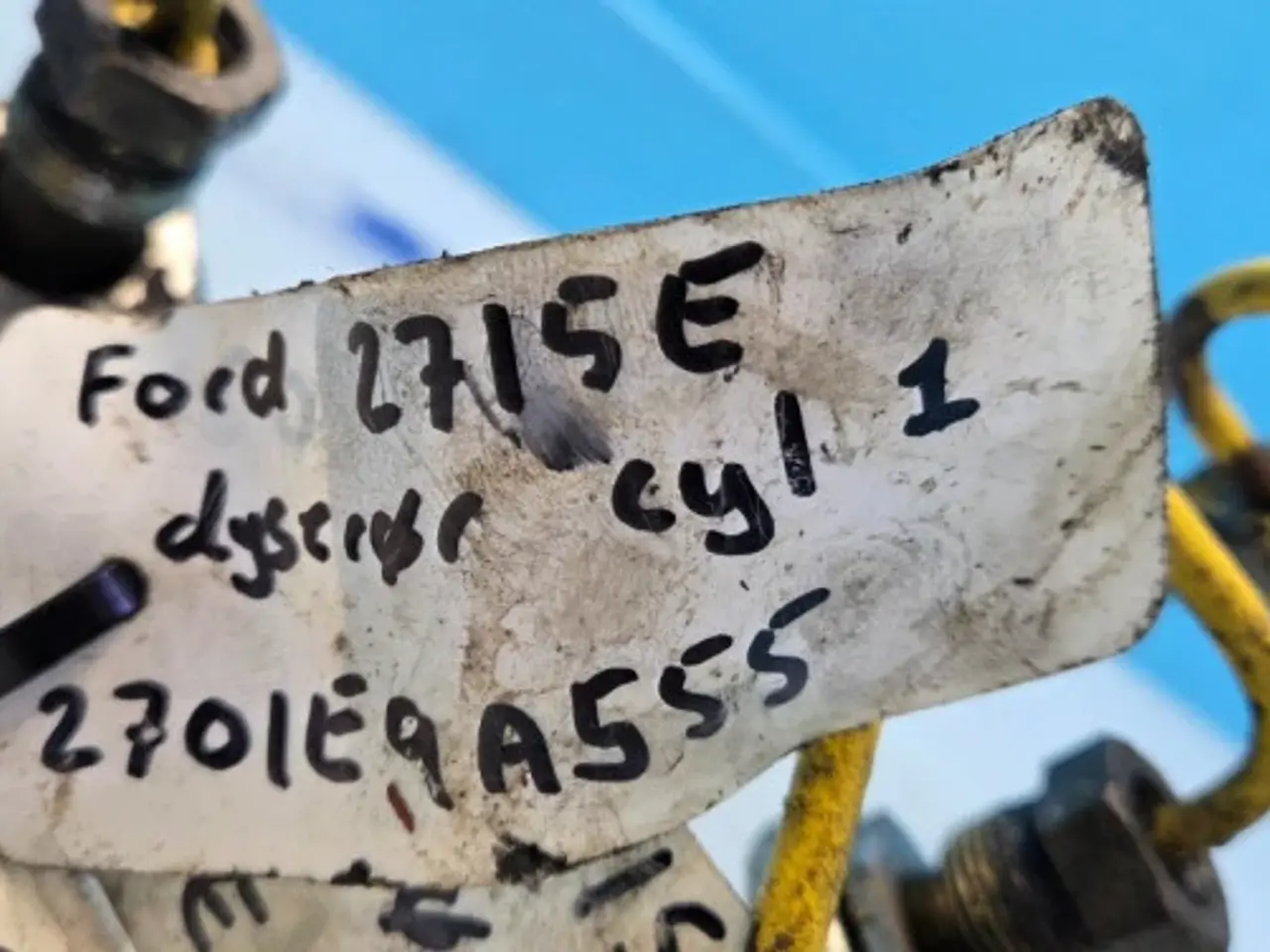 Billede 7 - Ford 2715E Dyserør Sæt 2703E9A557