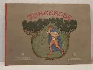 Brdr. Grimm: Tornerose.ill. Agnes Helms. År1918.