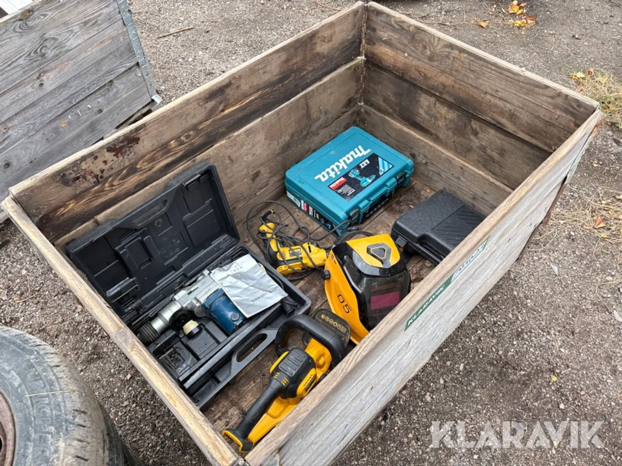 Billede 5 - Blandet parti elværktøj DeWalt, Makita, Toolmate - 6 styk