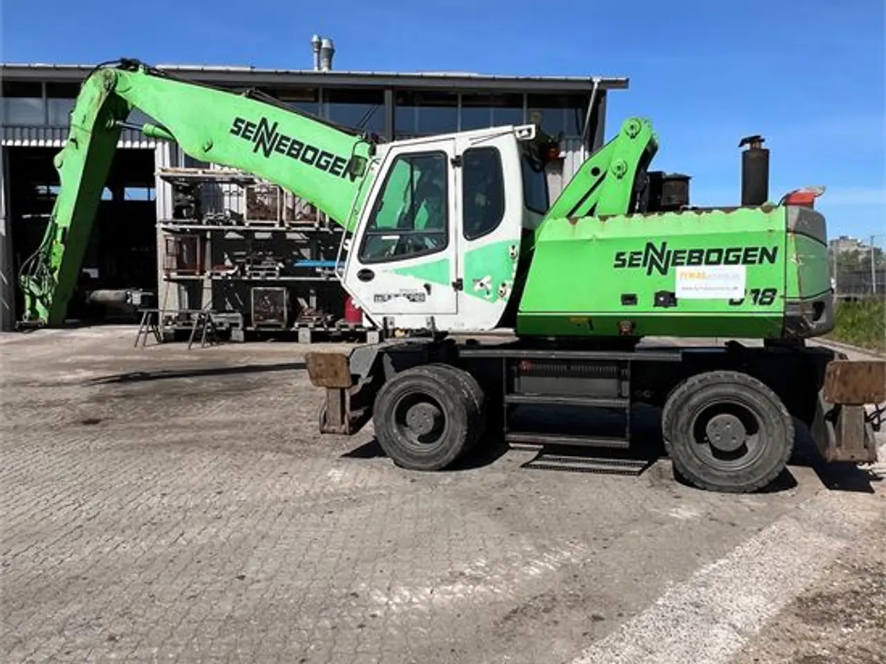 Billede 6 - Sennebogen 818 M - New Engine only 700 hours - Video!