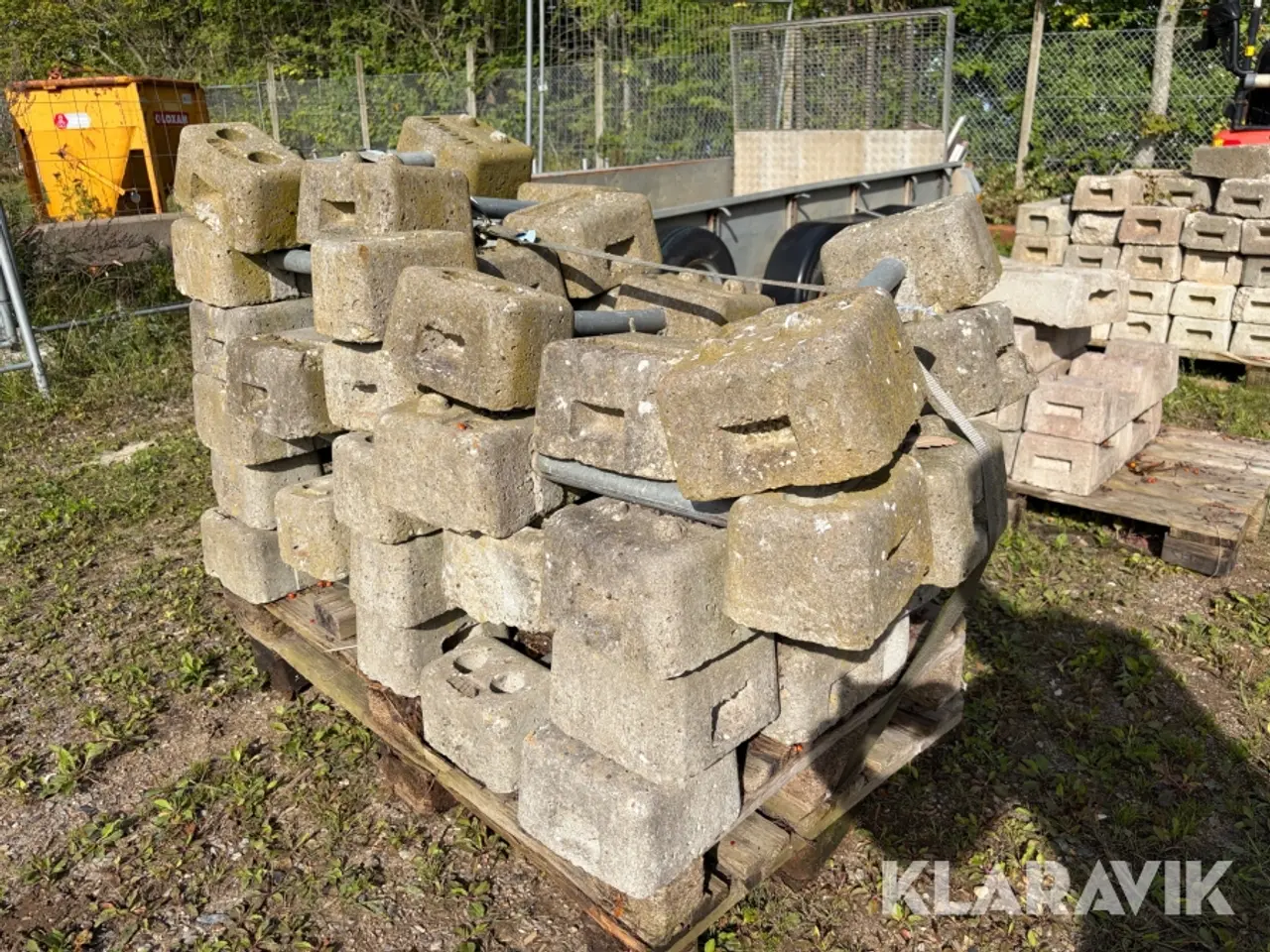 Billede 1 - Betonfødder Falcon Twin 15 styk