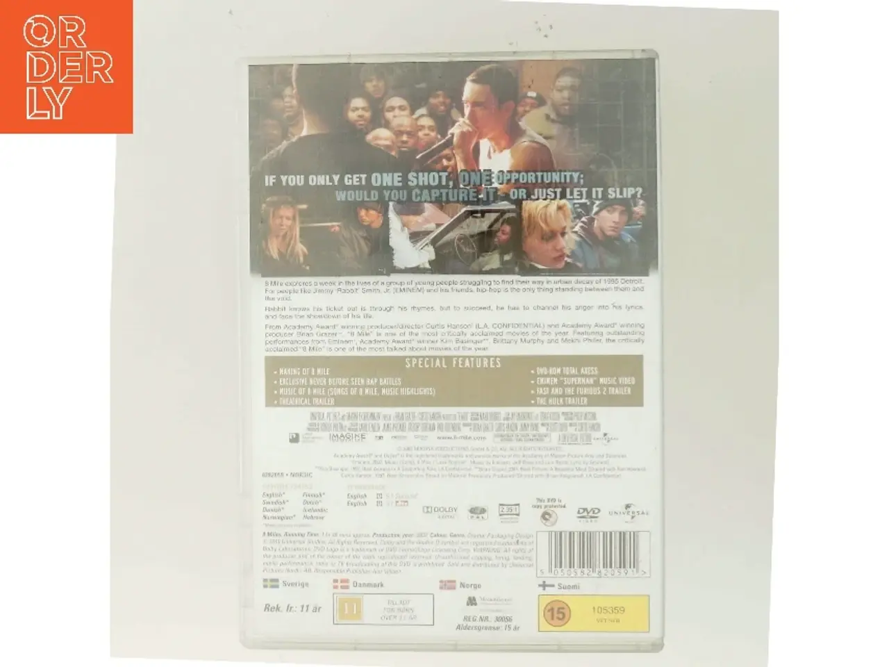Billede 3 - 8 Mile                                        <span class="label label-blank pull-right" style="margin-right: 3px;"<Oscar ed