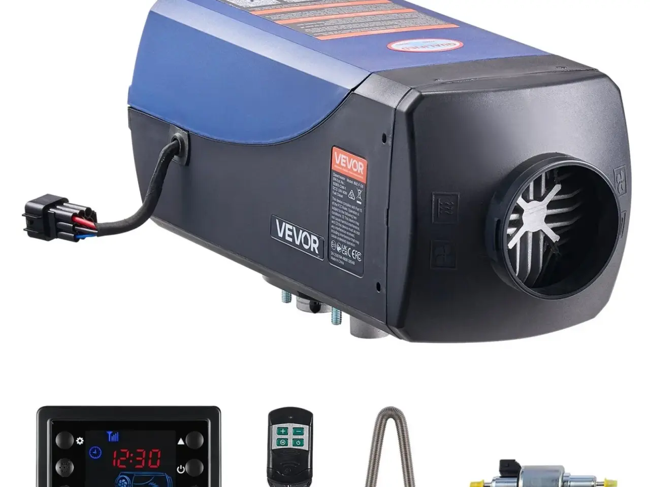Billede 1 - Dieselfyr 8 Kw 12 volt med alt tilbehør