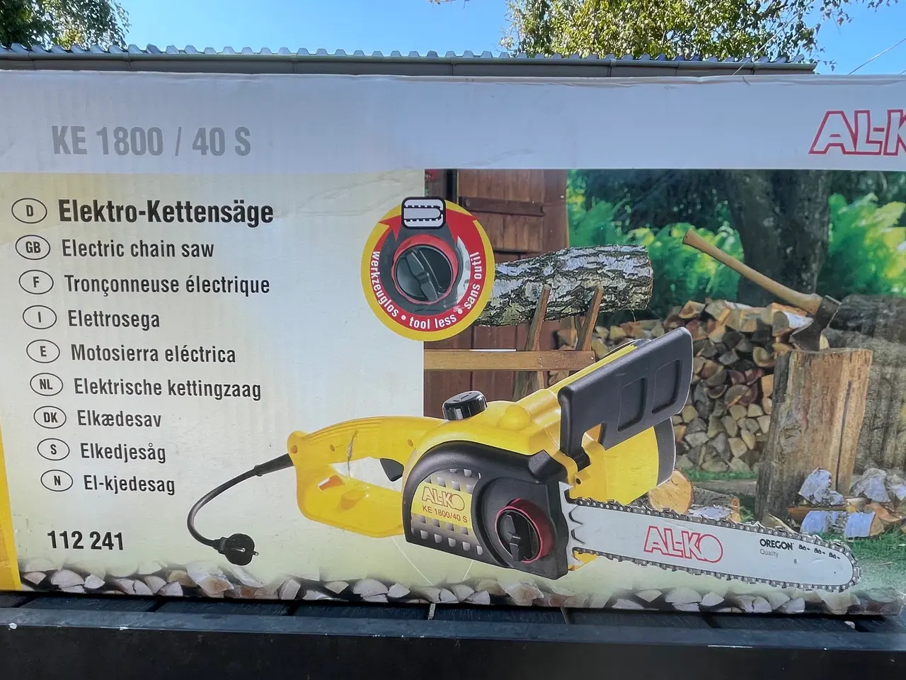 Billede 2 - AL-KO KE 1800/40 S elektrisk kædesav