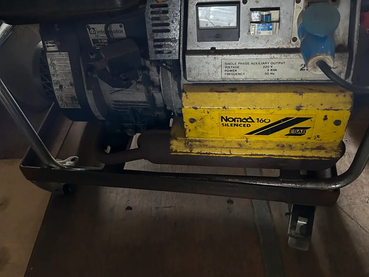 Billede 2 - Svejseværk, ESAB Nomad 160 Silenced, benzin.
