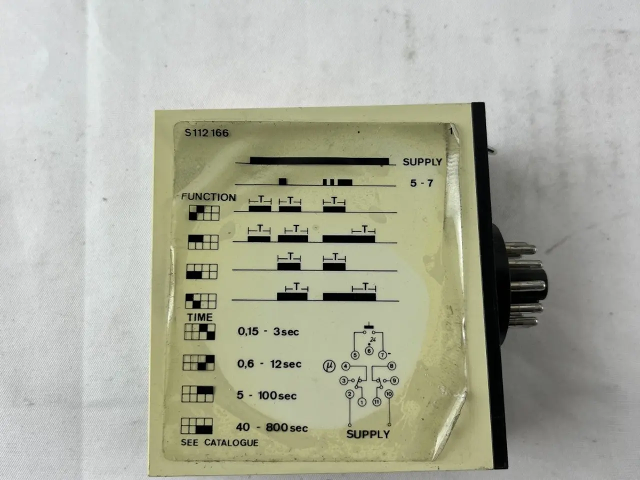 Billede 6 - Carlo Gavazzi S112 166 724 Interval Timer 24V