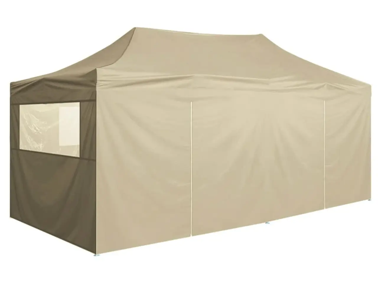 Billede 5 - Festtelt foldbart med 4 sidevægge 3 x 6 m - creme