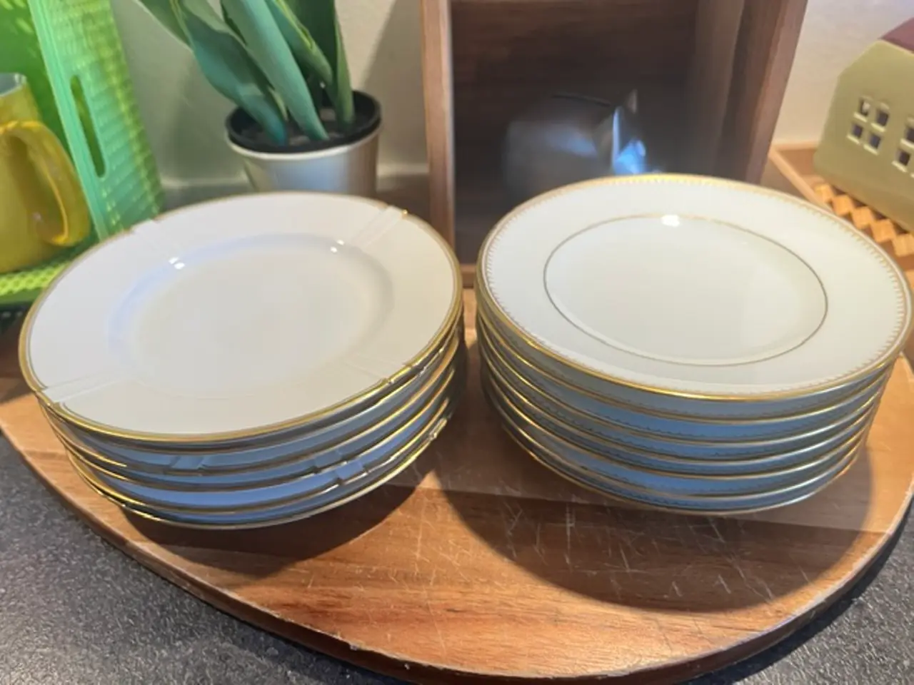 Billede 1 - 13 stk. smukke B&G kage-/desserttallerkener