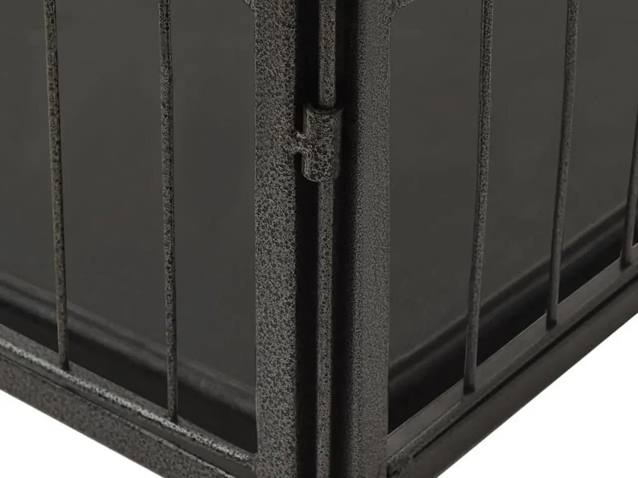 Billede 5 - Hvalpegård i stål 91,5 × 59 × 61 cm - sort med bund