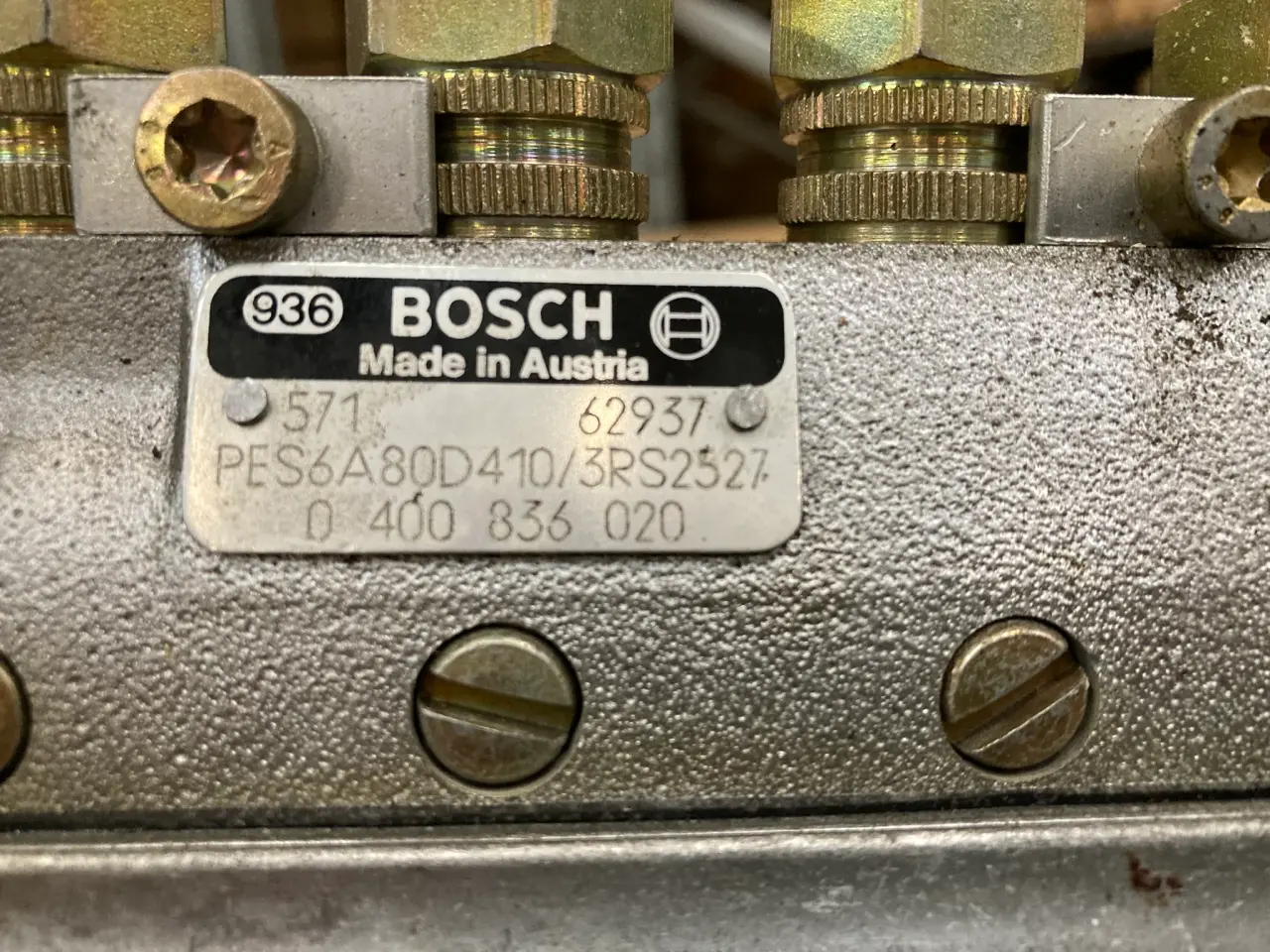 Billede 2 - Bosch Brændstof Pumpe ( Deutz )