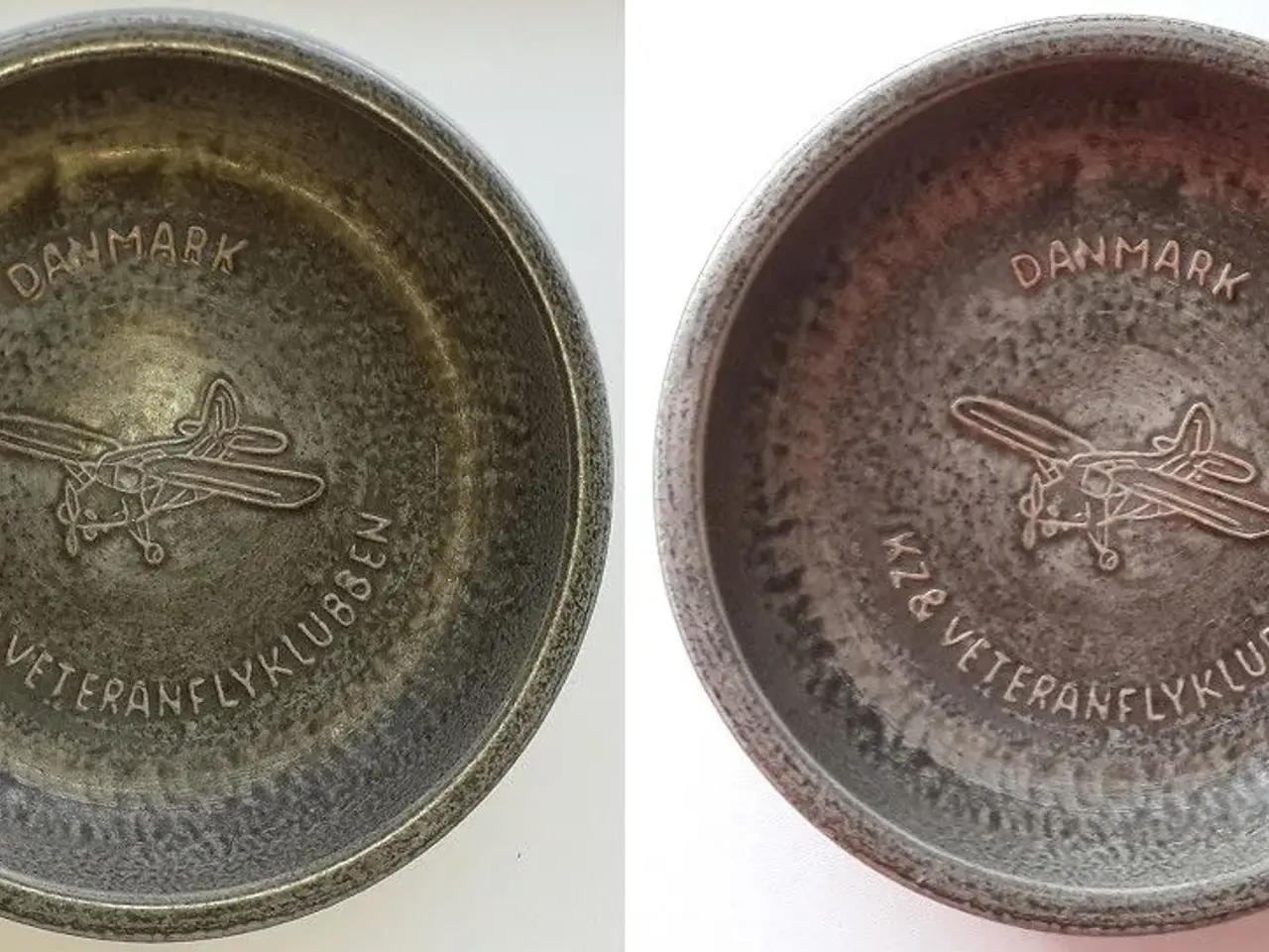 Billede 1 - Johgus keramikplatte fra KZ & Veteranflyklubben