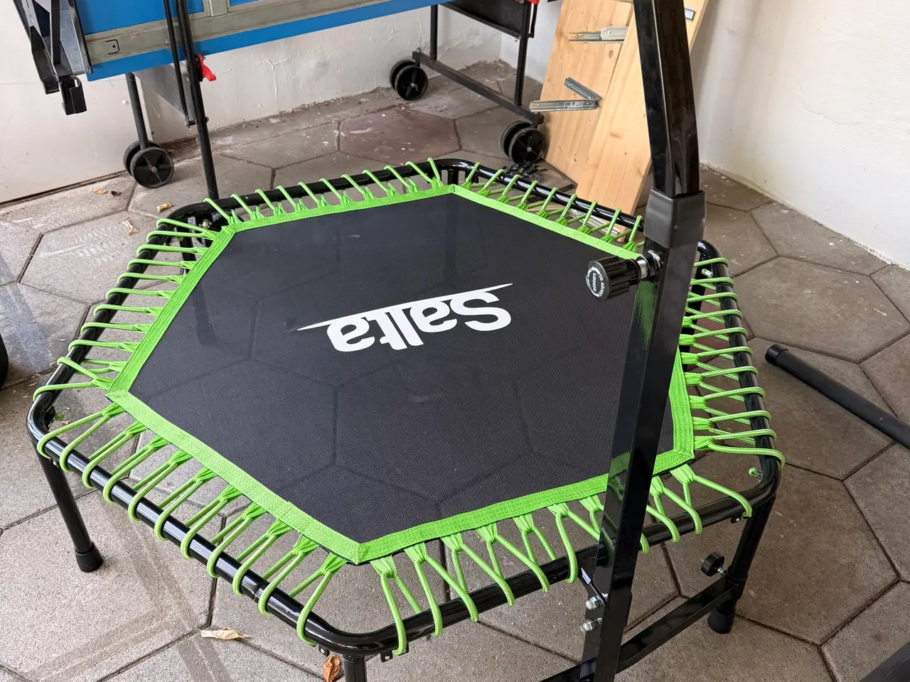 Billede 1 - Salta Fitness trampolin med håndtag