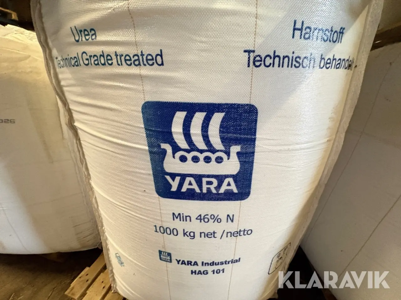 Billede 8 - Tømiddel 5 paller ca 4.5ton Yara Teknisk Urea