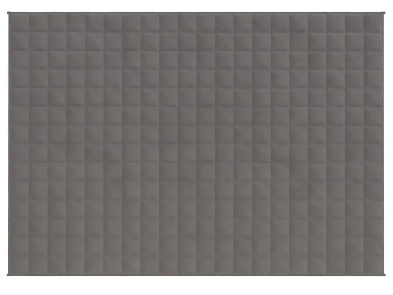 Billede 3 - Tyngdetæppe 152 × 203 cm - 7 kg, grå stof