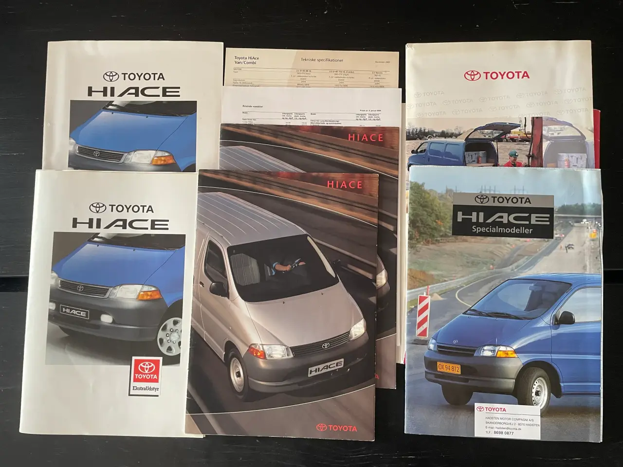 Billede 1 - Toyota Hiace brochure år 2000