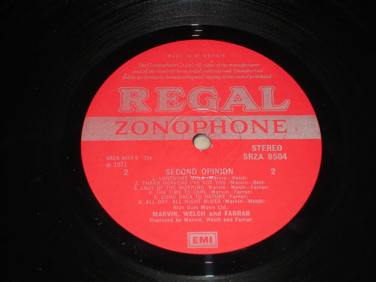 Billede 4 - Marvin, Welch & Farrar – Second Opinion